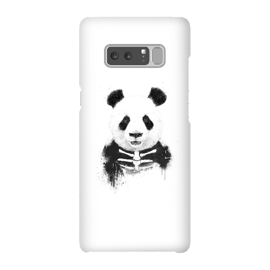 Balazs Solti Skull Panda Phone Case for iPhone and Android - Samsung Note 8 - Snap Case - Matte