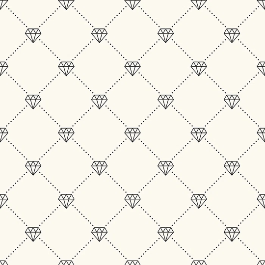Walllpaper Roll 416X254cm Mural Decoration Kitchen Livingroom Bedroom Wallpaper Material With Print - Retro Diamonds