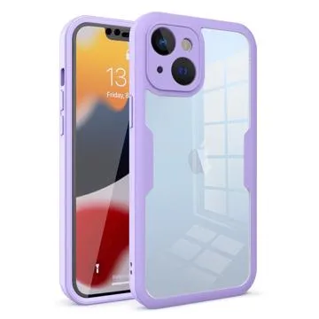 Anti-Shock 360 iPhone 14 Hybrid Case - Purple