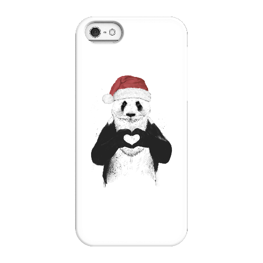 Balazs Solti Santa Bear Phone Case for iPhone and Android - iPhone 5/5s - Snap Case - Gloss