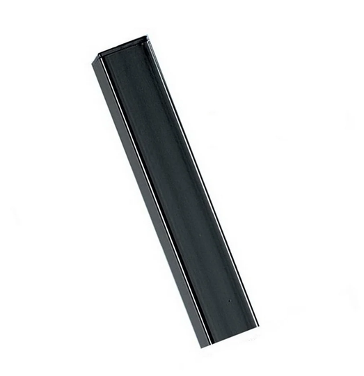 Lepine Bolt-Down Blank Metal Post, Flat Top or Ball Top (50mm Sq)