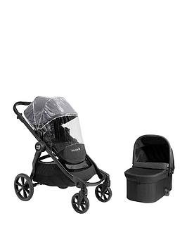Baby Jogger Select 2 Bundle - Radiant Slate (stroller + cot + pvc), Slate