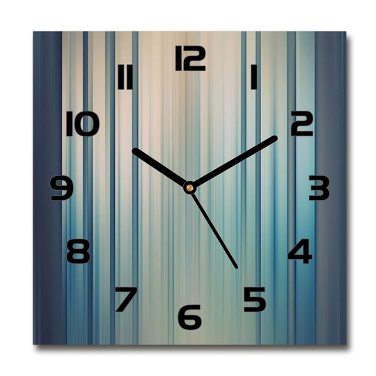 Julein Stripes Silent Wall Clock