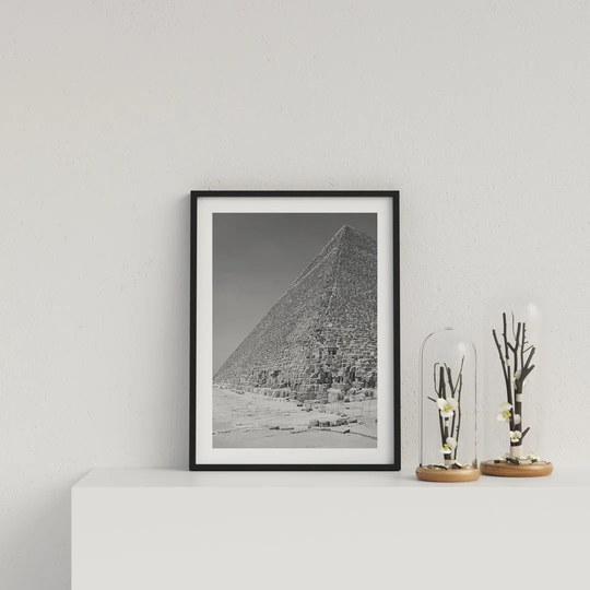 Pyramid Edge by Vouvart - Picture Frame Graphic Art