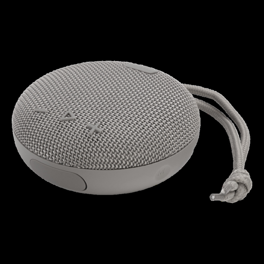 (Grey) Streetz Compact 5W Waterproof Bluetooth Speaker - IPX7