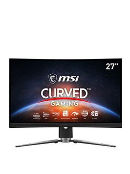 Msi Optix Mpg Artymis 273Cqr 27 Inch, Quad Hd, 1Ms, 165Hz, Amd Freesync Premium Pro, Curved 1000R Gaming Monitor