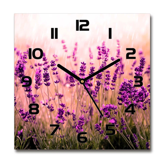 Heisel Lavender Silent Wall Clock