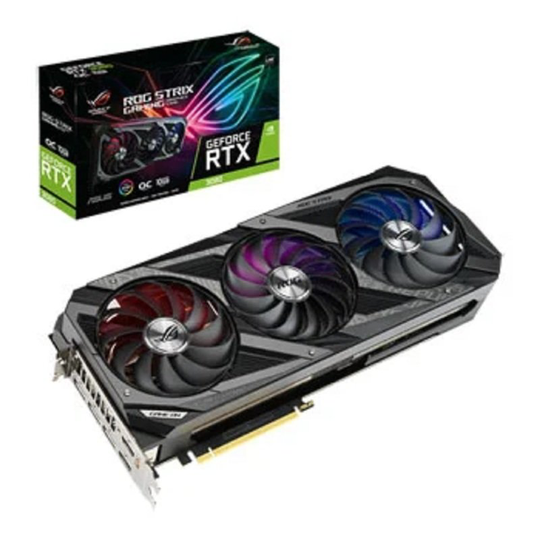Asus GeForce RTX 3080 10GB ROG STRIX OC V2 Ampere Graphics Card
