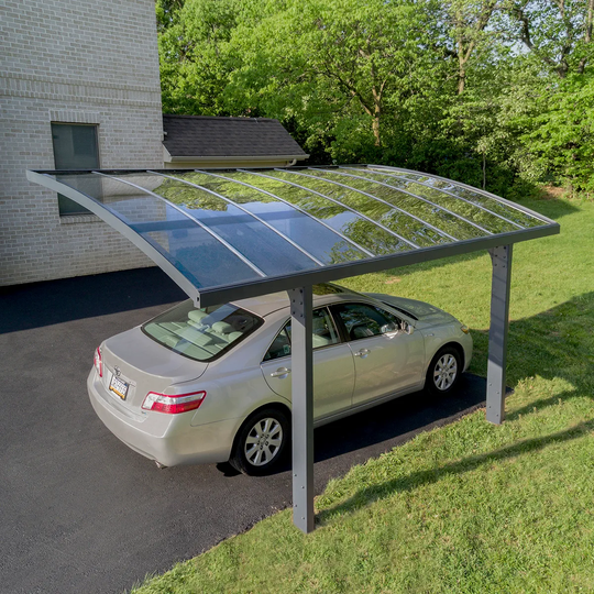 Palram - Canopia Canopia by Palram Arizona Breeze Single Carport - Grey