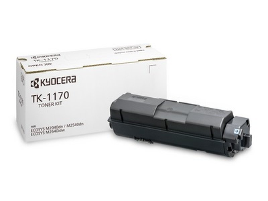 Kyocera TK-1170 Black Toner Cartridge- 7.2K Yield
