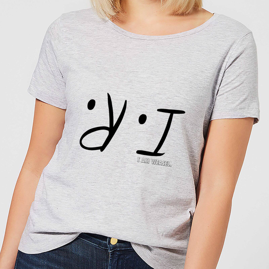 I Am Weasel I.R. Women's T-Shirt - Grey - S - Grey