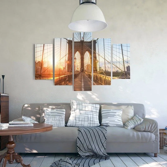 Canvas Print Bridge City