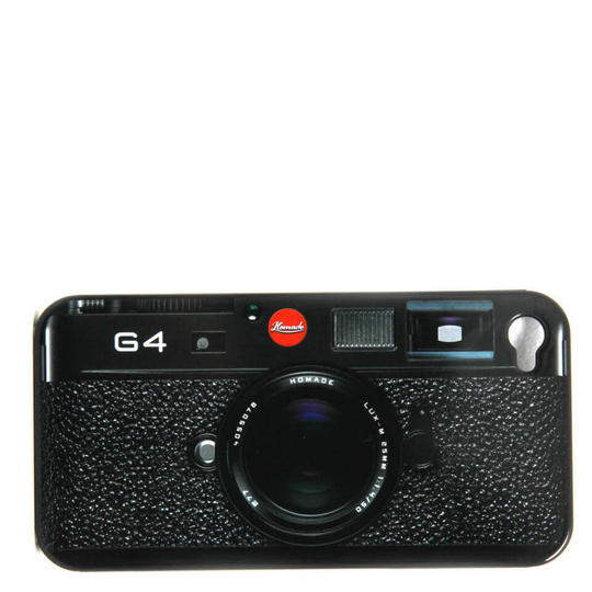 G4 Camera Styled Cover for iPhone 4
