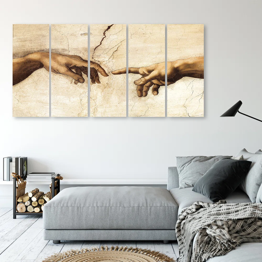 Canvas Print Creation Of Adam