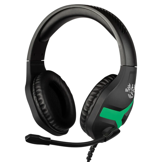 Konix Mythics Nemesis Gaming Headset - Black/Green