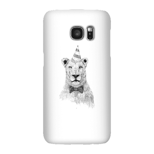 Balazs Solti Party Lion Phone Case for iPhone and Android - Samsung S7 - Snap Case - Matte
