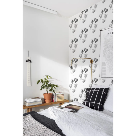 Walllpaper Roll 250X250cm Wallpaper Material With Print Mural Decoration Kitchen Livingroom Bedroom - Balloons Delicate Design