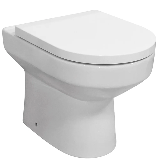 Rappaport Back to Wall Toilet with Flush