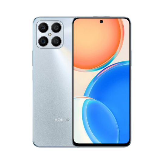 Honor X8 128GB Smartphone - Midnight Titanium Silver
