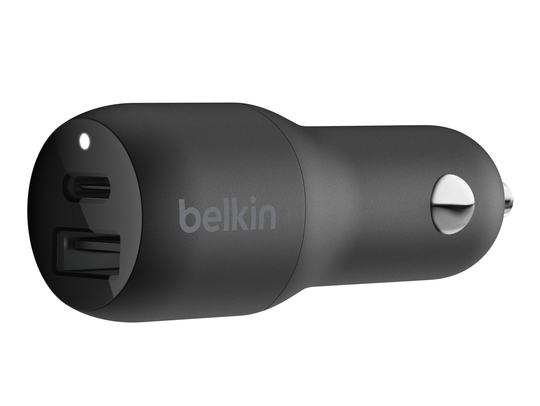 Belkin 32W USB-C Power Delivery Dual Port Car Charger
