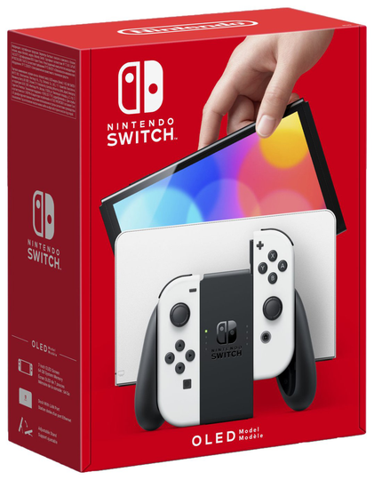 Nintendo Switch OLED Console - White