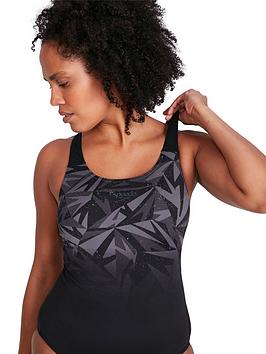 Speedo Hyperboom Placement Muscleback - Black