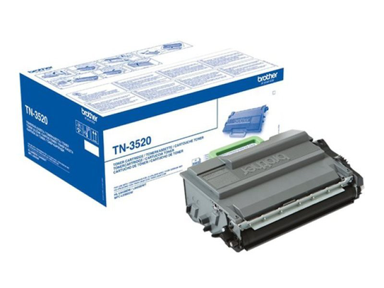 Brother TN3520 Ultra High Yield Original Black Toner - 20,000 pages