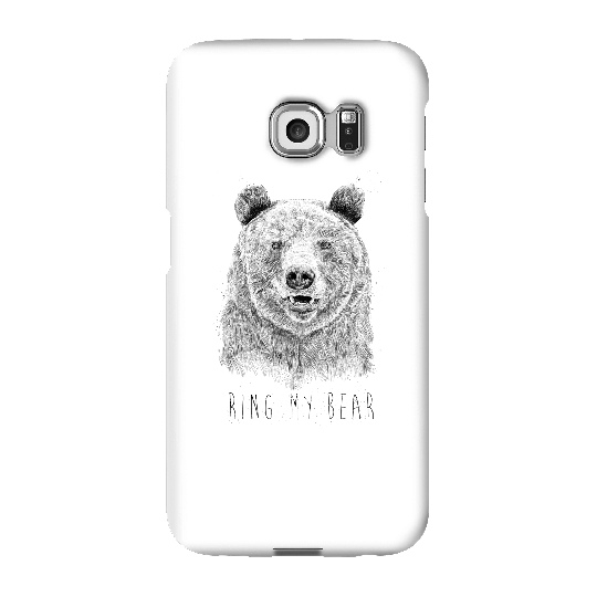 Balazs Solti Ring My Bear Phone Case for iPhone and Android - Samsung S6 Edge - Snap Case - Gloss