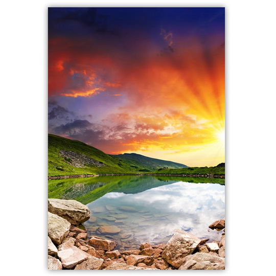 Canvas Print, Colorful Landscapes 16300