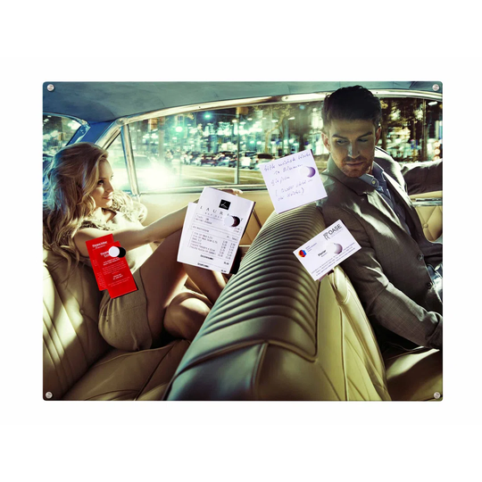 Nightlife Party Magnetic Wall Mounted Photo Memo Board