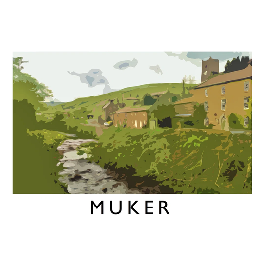 Muker by Richard O'Neil - Graphic Art Print on Paper