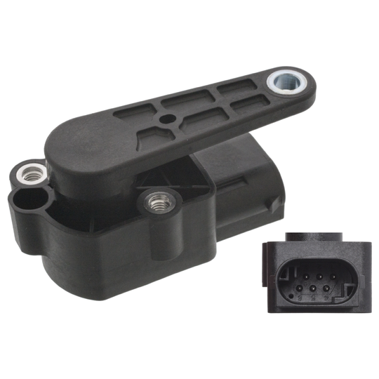 Headlight LvL Sensor pneumatic suspension Xenon range adjmt 46446 Febi Bilstein