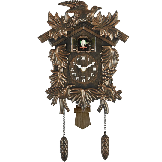 Hamburg Antique Bronze Wall Clock