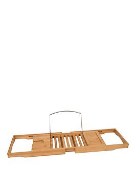 Croydex Adjustable Bamboo Bath Bench