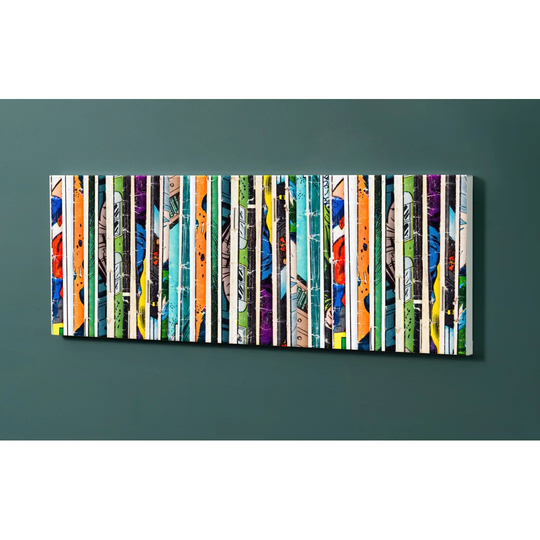 Notiz Motive Comics Magnetic Wall Mounted Cork Board