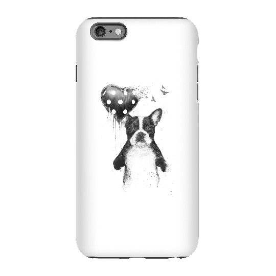 Balazs Solti Bulldog And Balloon Phone Case for iPhone and Android - iPhone 6 Plus - Tough Case - Gloss