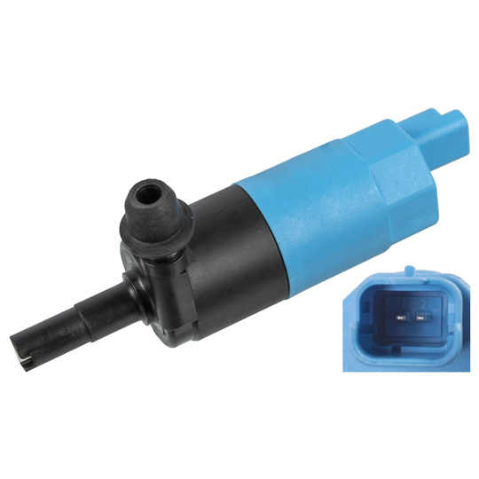 Water Pump, headlight cleaning 109447 FEBI 109447