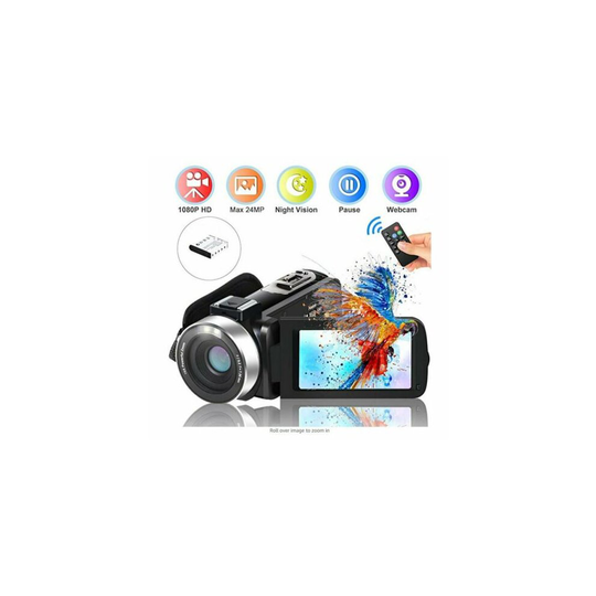 3 inch Digital Camera 1080P Video 16X ZOOM 24MP DV Camcorder Recorder