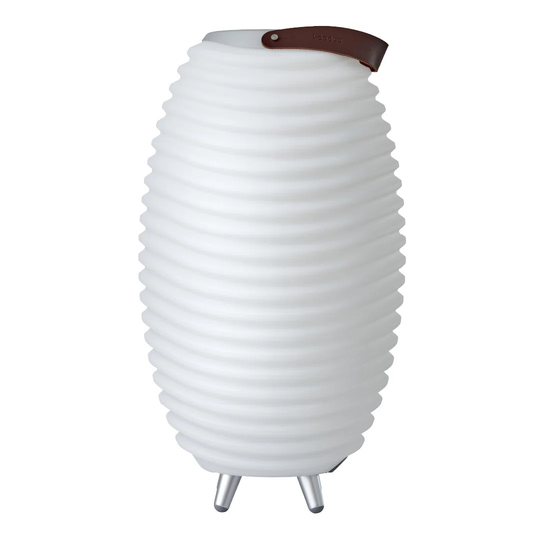 Aladrian 56.3Cm White Column Floor Lamp with USB
