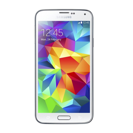 (Unlocked, Shimmery White) Samsung Galaxy S5 Single Sim | 16GB | 2GB RAM