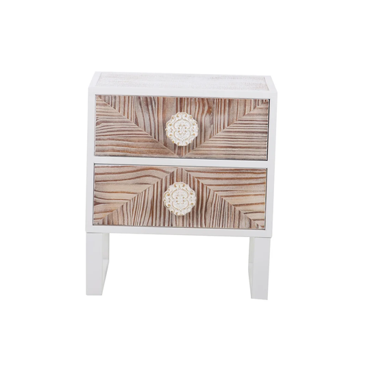 Mandalay Side Table with Storage