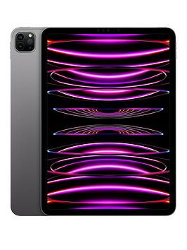 Apple Ipad Pro (4Th Gen, 2022), 128Gb, Wi-Fi, 11-Inch - Space Grey - Apple Ipad With Apple Pencil