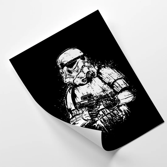 Poster, Starship Trooper, Star Wars