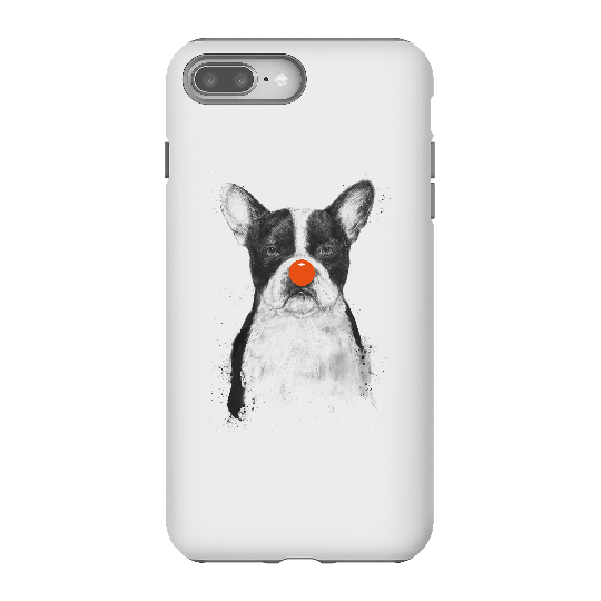 Balazs Solti Red Nosed Bulldog Phone Case for iPhone and Android - iPhone 8 Plus - Tough Case - Gloss