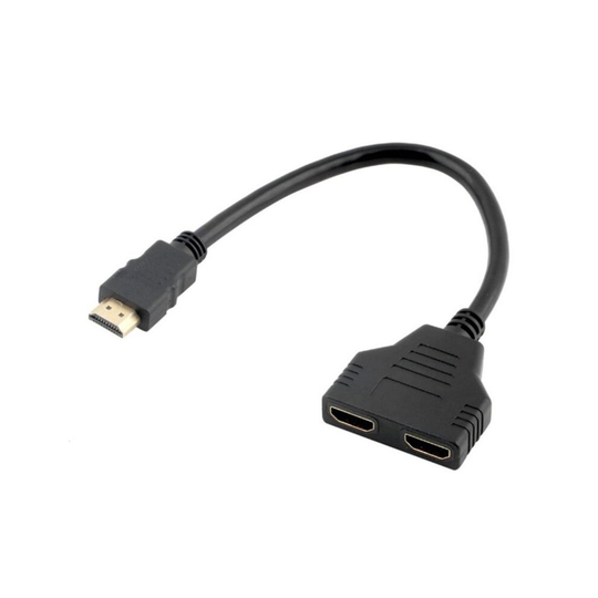 HDMI Cable Adapter 1.4B Splitter HDMI 1 In 2 Out Cable Connector HDMI Port Hub HDMI 2 Port Male To Female