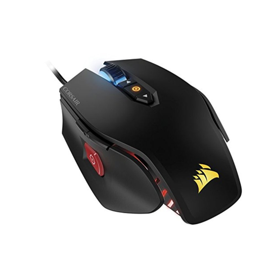 CORSAIR M65 Pro RGB - FPS Gaming Mouse - 12,000 DPI Optical Sensor - Adjustable DPI Sniper Button - Tunable Weights - Black (CH-9300011-NA)
