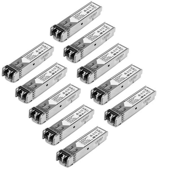 Startech.com Gigabit Fiber Sfp Transceiver Module MM LC With DDM 550M 10 Pack