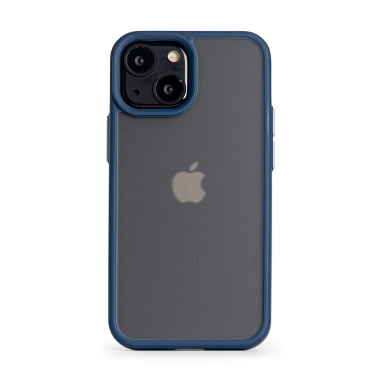TechAir iPhone 13 Back Cover - Blue/Clear