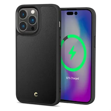 Spigen Cyrill Kajuk Mag iPhone 14 Pro Max Hybrid Case - Black