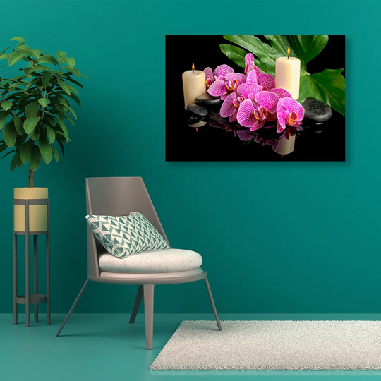 Canvas Print, Religious Purple 16839